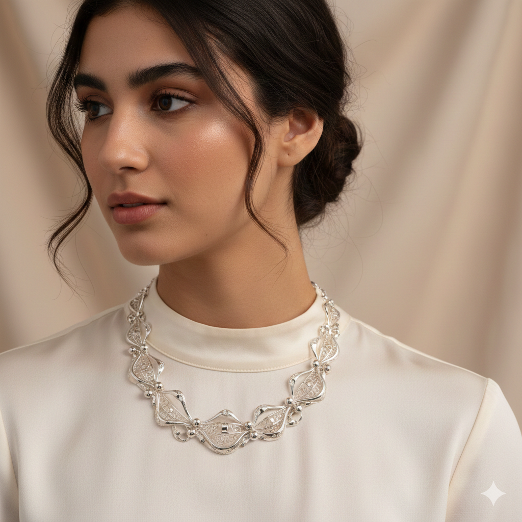 SAK 925 Sterling Silver Jewelry Collection - Rings, Necklaces and Earrings